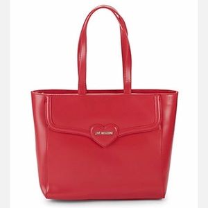Love Moschino Heart Bombe Tote Bag